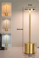 Luminária de Mesa LED 3 em 1 Recarregável USB