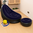 Sofá Inflável Lounge com Puff – Conforto, Estilo e Praticidade em Qualquer Lugar