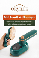 Mini Ferro Portátil de Viagem Bivolt | Compacto e Prático