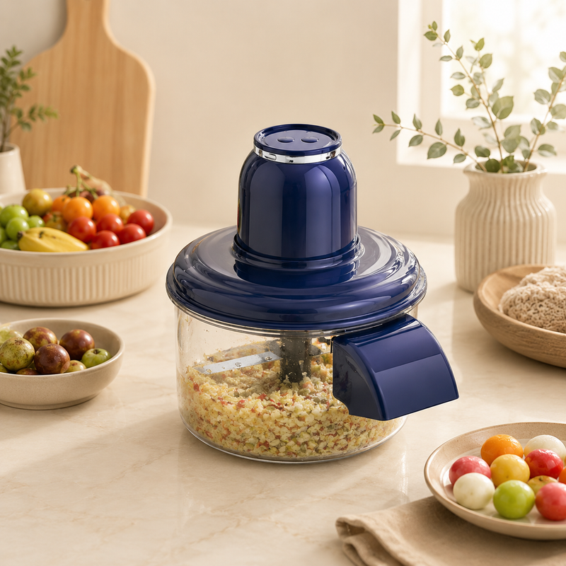 Descascador Elétrico Turbo - Praticidade Para Frutas, Alho e Tomate