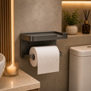Suporte para Papel Higiênico com Apoio para Celular