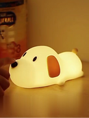 Luminária Puppy LED Recarregável com Toque – Abajur Fofo em Silicone | Orville Decor