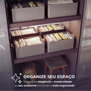 Caixa Organizadora Premium de Guarda Roupa Armazenamento Multiuso Armário