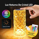 Lâmpada De Mesa De Cristal Com Controle Remoto 16 Cores LED Touch Quarto Luxuosa Romântico Luminária