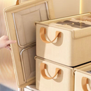 Caixa organizadora com tampa, ideal para guardar roupas, roupas íntimas, brinquedos, dobrável.47*28*20cm